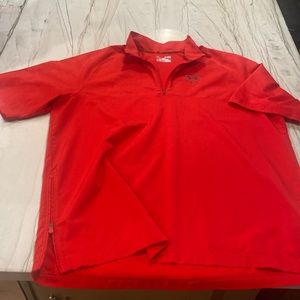 Under Armour warmup pullover.